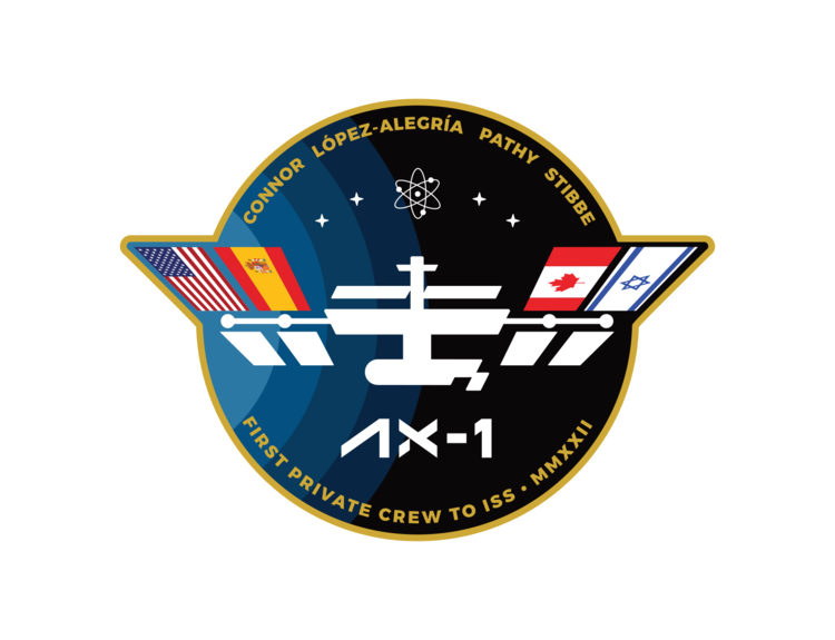 Logo misji przygotowane przez firmę Axiom (Źródło: Axiom Space)