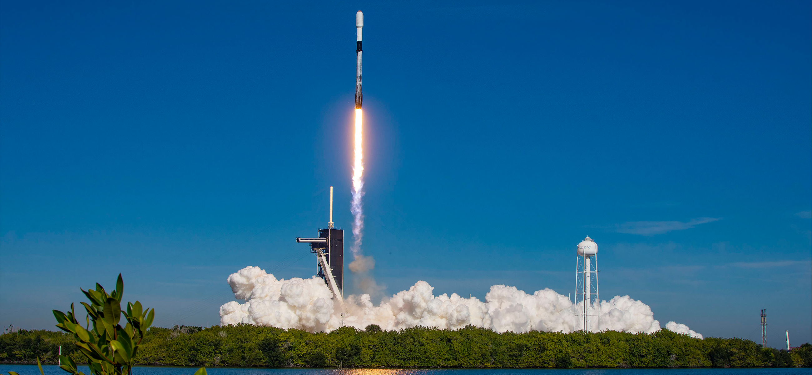 Start rakiety Falcon 9 z misją Starlink Group 4-9 (Źródło: SpaceX)